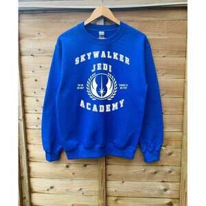 Skywalker Jedi Academy Sci Fi Quote Graphic Unisex Crewneck Sweatshirt
